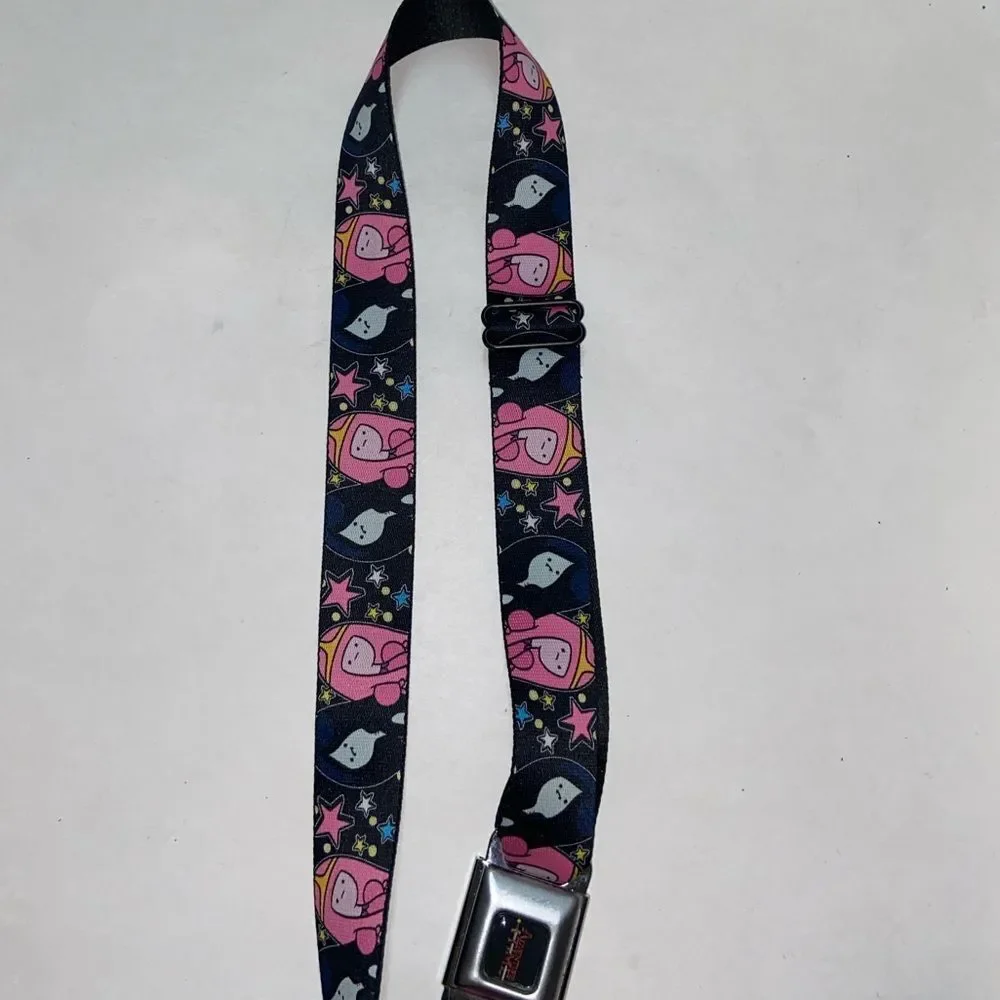 Adventure Time Pink and Black Belt Unisex